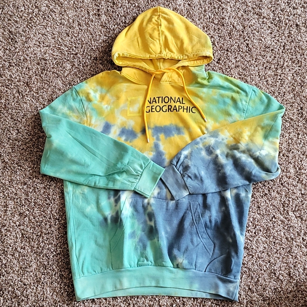 National Geographic Tie-Dye Hoodie